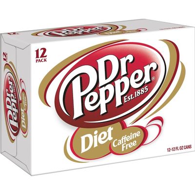 Caffeine Free Diet Dr Pepper Soda