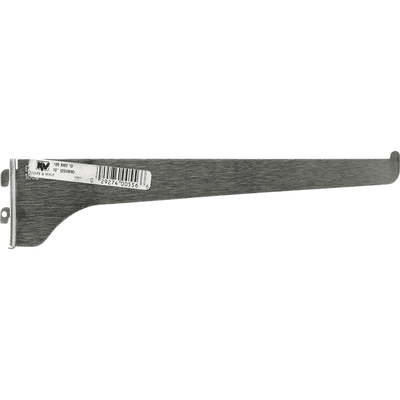 Kv Shelf Bracket, Anochrome, 10 Inch