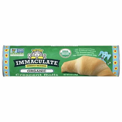Immaculate Baking Organic Crescent Rolls, 8 Count