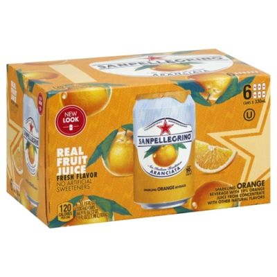 San Pellegrino Orange Italian Sparkling Drinks