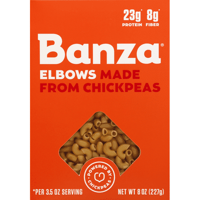 Banza Chickpea Elbow Pasta