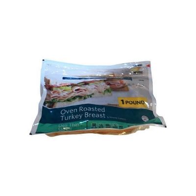Signature Select Turkey Breast & White Turkey, Oven Roasted, Deli Thin Slice