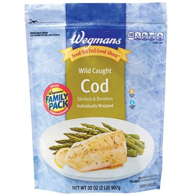 Wegmans Food You Feel Good About Wild Caught Alaska Cod, FAMILY PACK