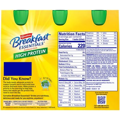 Carnation Breakfast Essentials Rich Milk Chocolate