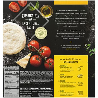 California Pizza Kitchen Sicilian Recipe Frozen Pizza With Crispy Thin Crust 15 5 Oz Instacart