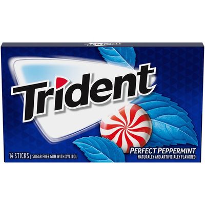 Trident Peppermint Sugar Free Gum