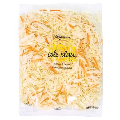 Wegmans Food You Feel Good About Cleaned and Cut Cole Slaw, Cabbage and Carrots