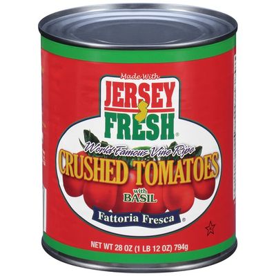 Jersey Fresh Crushed Tomatoes with Basil