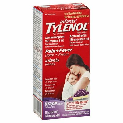 TYLENOL Infants' Tylenol Oral Suspension, Grape