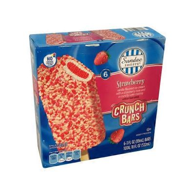 Sundae Shoppe Strawberry Crunch Bars