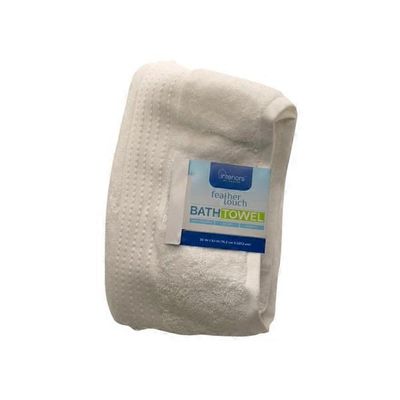 Interiors by Design Feather Touch White Bath Towel