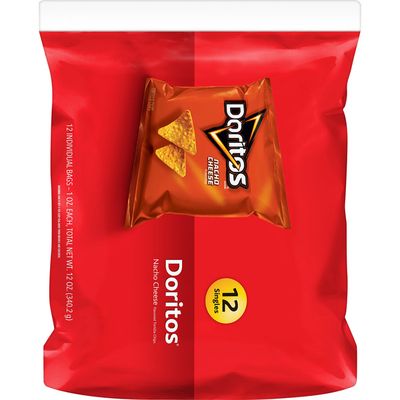 Doritos Nacho Cheese Flavored Tortilla Chips