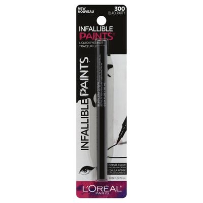 L'Oreal Eyeliner, Liquid, Waterproof, Black Party 300