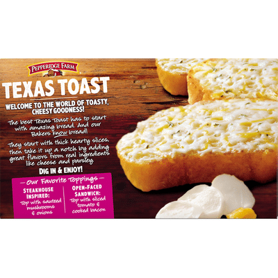 Pepperidge Farm® Texas Toast Frozen 5 Cheese Bread