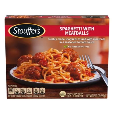 Stouffer's Spaghetti with Meatballs Frozen Meal