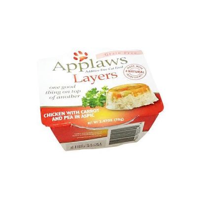 Applaws Layers Chicken With Carrot and Pea in Aspic Cat Food