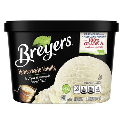 Breyers Ice Cream Homemade Vanilla