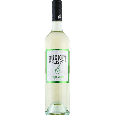 Bucket List ® Bucket List Pinot Grigio White Wine