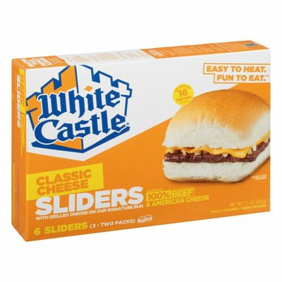 White Castle Cheese Sliders, Cheeseburgers