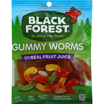 Black Forest Gummi Gummy Worms