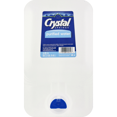 Crystal Springs Water, Purified