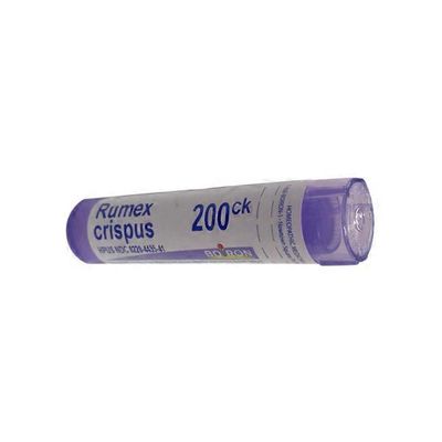 Boiron 200Ck Rumex Crispus Pellet for Homeopathic Remedies