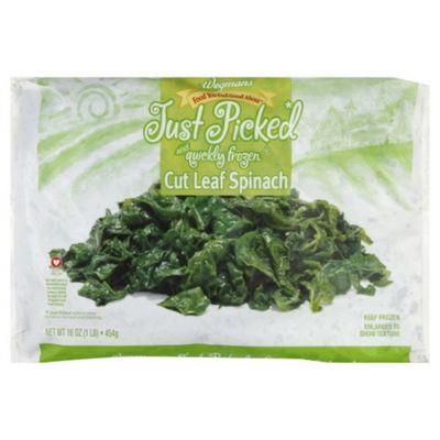 Wegmans Food You Feel Good About Just Picked and Quickly Frozen Cut Leaf Spinach