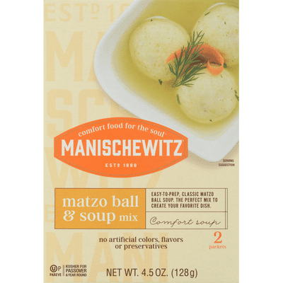 Manischewitz Matzo Ball & Soup Mix (2 each) - Instacart