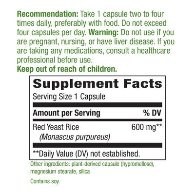Nature's Way Red Yeast Rice