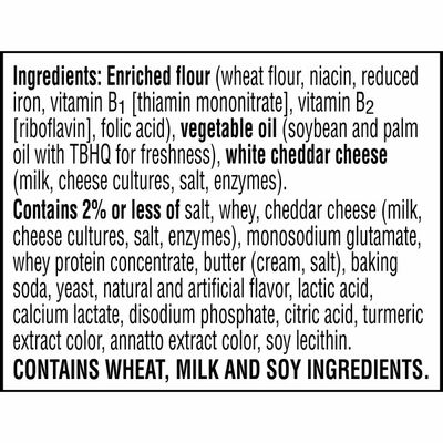 Cheez-It Cheese Crackers, Baked Snack Crackers, Office and Kids Snacks, White Cheddar