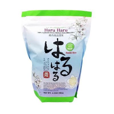 Haruharu 100% California Grown Medium Grain Milled Rice