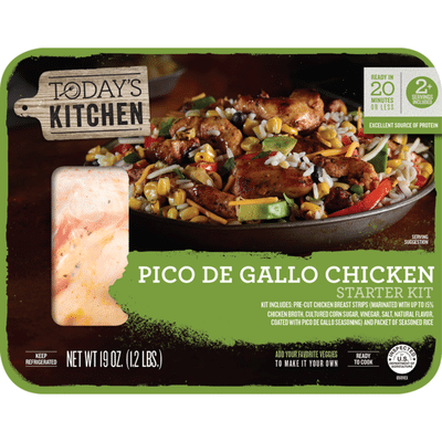 Today S Kitchen Pico De Gallo Chicken Starter Kit 19 Oz Instacart