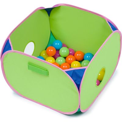 Marshall Pet Products Pop N Play Ferret Ball Pit Toy 14" L X 14" W X 10" H