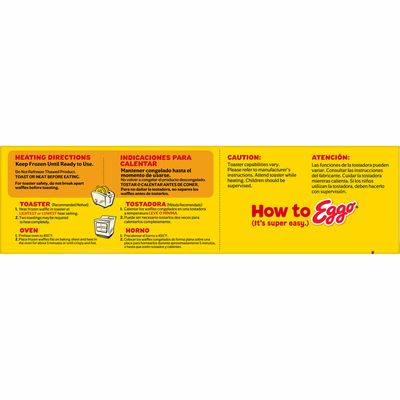 Eggo Wafflers Frozen Waffles, Easy Breakfast, Brown Sugar Cinnamon Roll