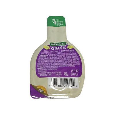 Hidden Valley Greek Dressing Creamy Cesar Dipper Cup