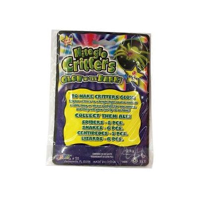 Ja-Ru Inc. Assorted Niteglo Glow in the Dark Critters