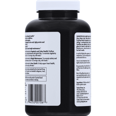 Yerba Prima Psyllium Husks Caps, Capsules