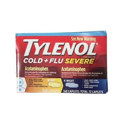 Tylenol Cold & Flu Severe Caplets