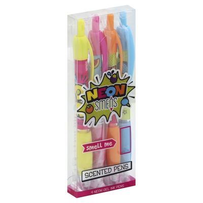 Smens Pens, Scented, Neon, Gel Ink