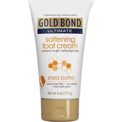 Gold Bond Foot Cream, Softening, Shea Butter