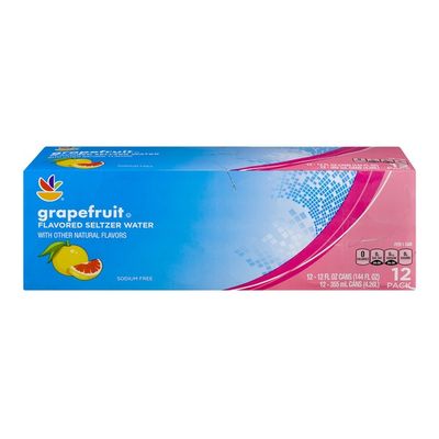 SB Flavored Seltzer Water Grapefruit