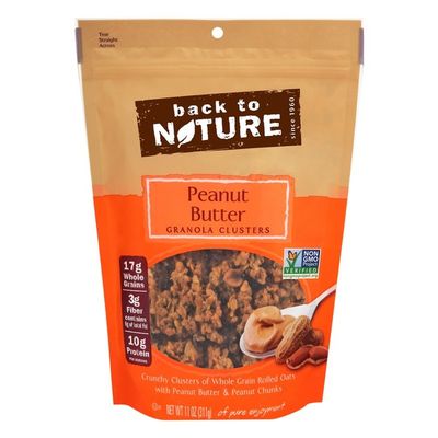 Back To Nature Granola Clusters Peanut Butter 11 Oz Instacart