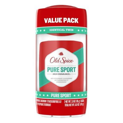 Old Spice High Endurance Pure Sport Antiperspirant and Deodorant Twin