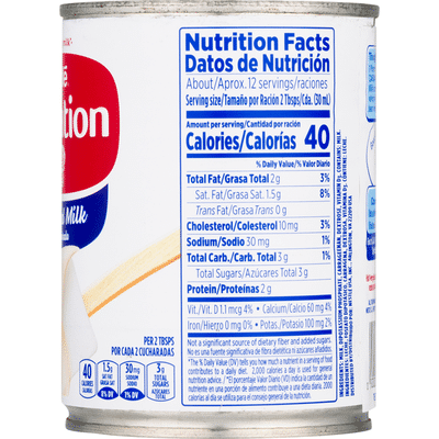 Carnation Evaporated Milk Vitamin D