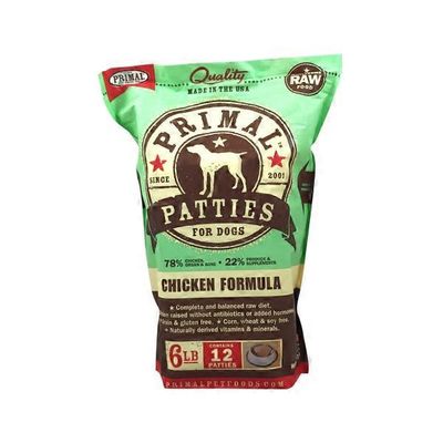 primal raw beef patties