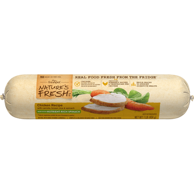 Freshpet Natures Fresh Chicken, Carrots, Peas & Brown Rice Fresh Dog Food