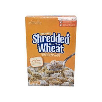 Millville Frosted Bite Size Shredded Wheat