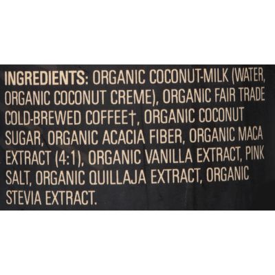 Rebbl Maca Cold-Brew Super Herb Powered Coconut-Milk Elixir