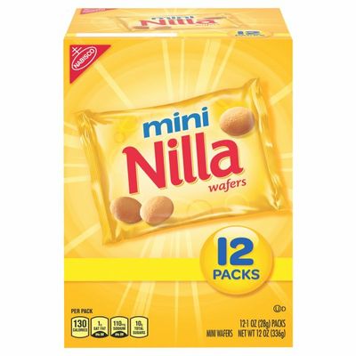 Nilla Wafers Mini Cookies - Snack Packs