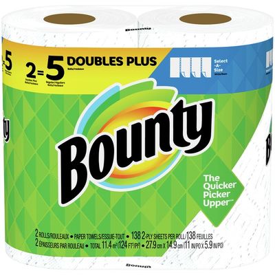 Bounty Select-A-Size Paper Towels, White
